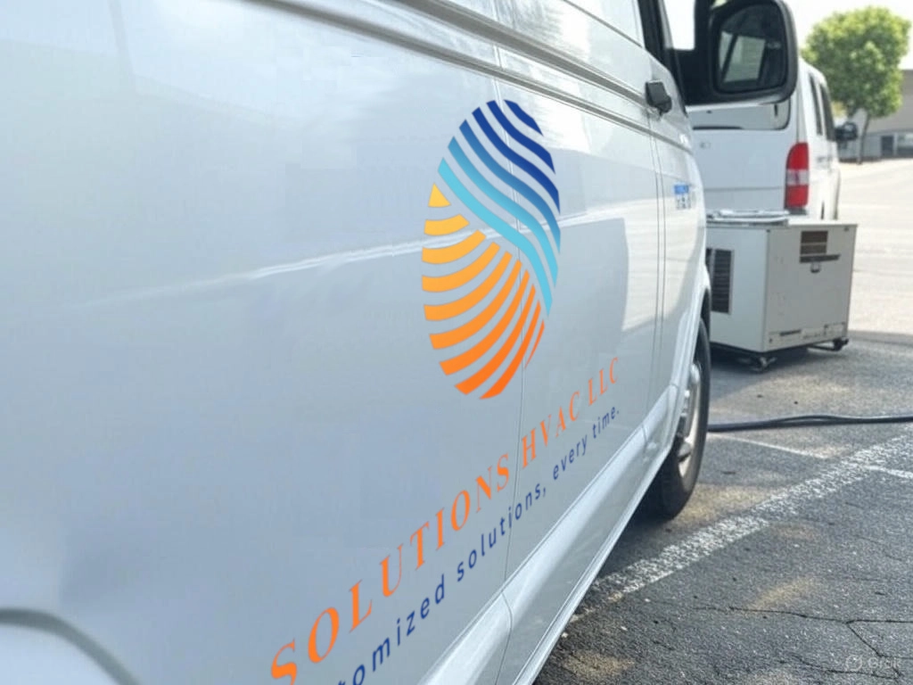 HVAC technician responding to an emergency service call